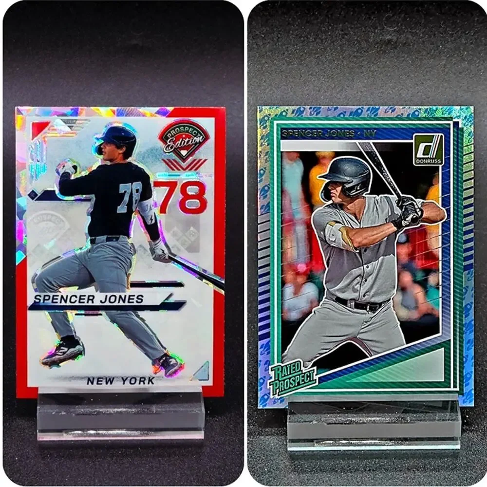 Spencer Jones Holo Red Ice Rockets Rated Prospect New York Yankees Top Prospect